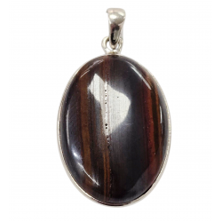 pendentif oeil de fer argent