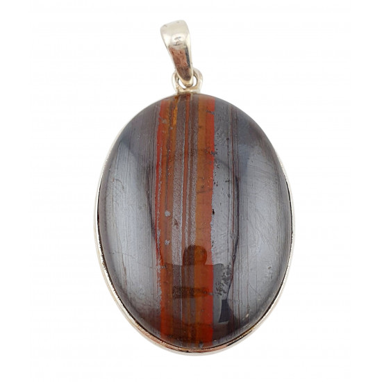 pendant iron eyes silver
