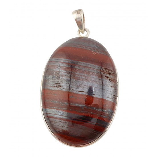 pendant iron eyes silver