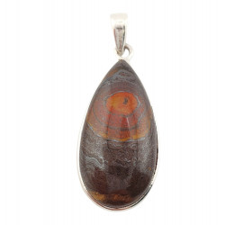 pendentif oeil de fer argent