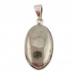 pendant pyrite silver