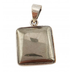 pendant pyrite silver