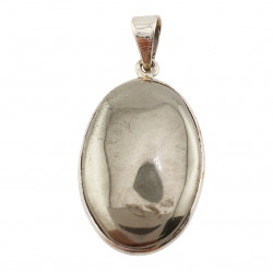 pendant pyrite silver