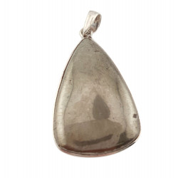 pendant pyrite silver