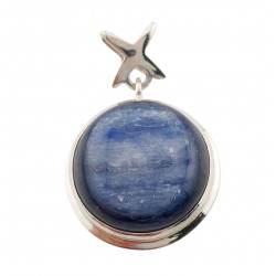 pendant kyanite silver