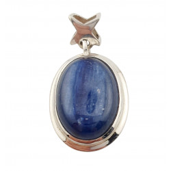 pendant kyanite silver