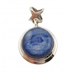 pendant kyanite silver