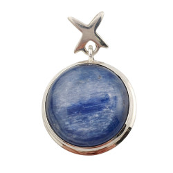 pendant kyanite silver