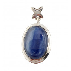 pendant kyanite silver