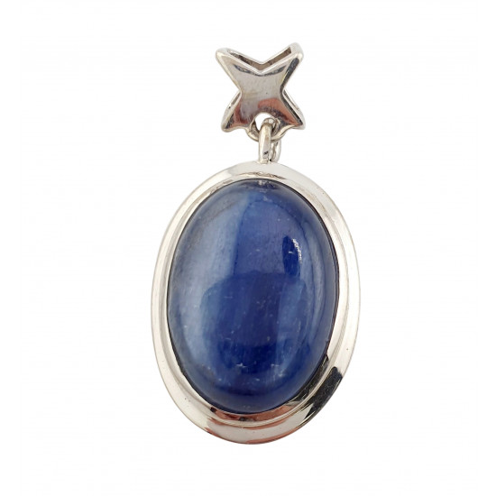 pendant kyanite silver