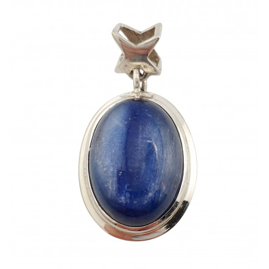 pendant kyanite silver