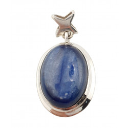 pendant kyanite silver