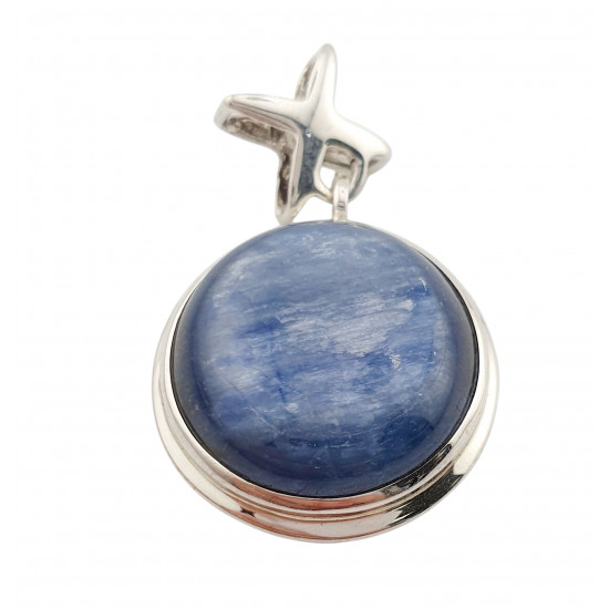 pendant kyanite silver