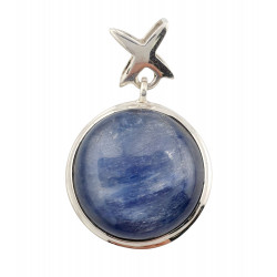 pendant kyanite silver