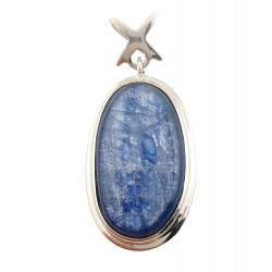 pendant kyanite silver
