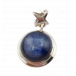 pendant kyanite silver