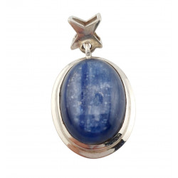 pendant kyanite silver