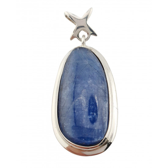 pendant kyanite silver