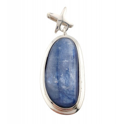 pendant kyanite silver
