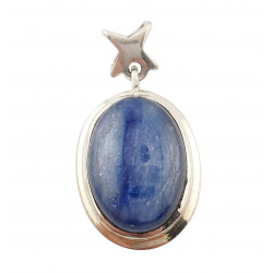 pendant kyanite silver