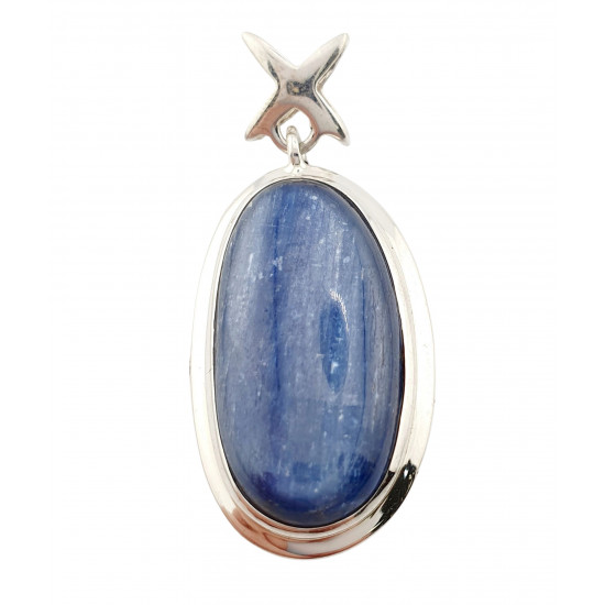 pendant kyanite silver
