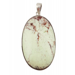 pendentif Nickelo-magnesite  argent