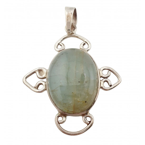 pendant aquamarine