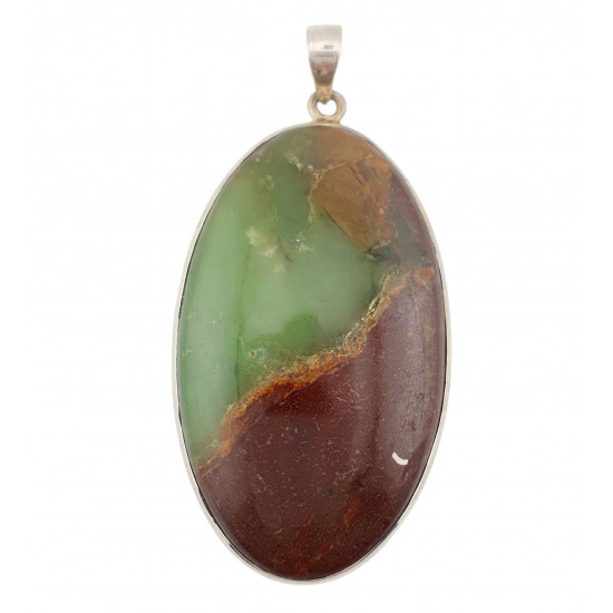 pendant chrysoprase silver pendant chrysoprase silver