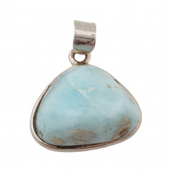 pendentif larimar argent