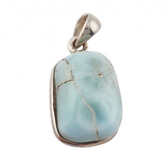 pendant larimar silver