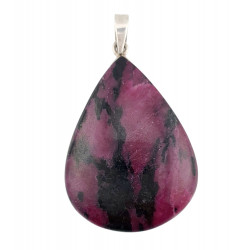 pendant ruby silver