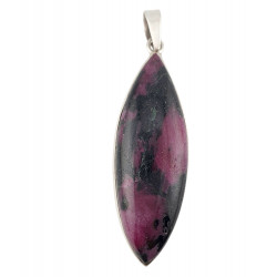 pendant ruby silver