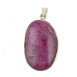 pendant ruby silver