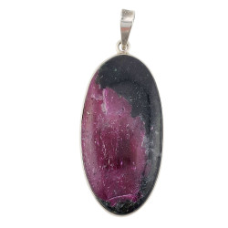 pendant ruby silver