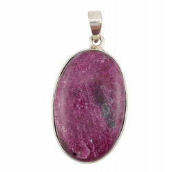 pendant ruby silver