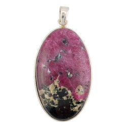pendant ruby silver