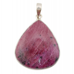 pendant ruby silver