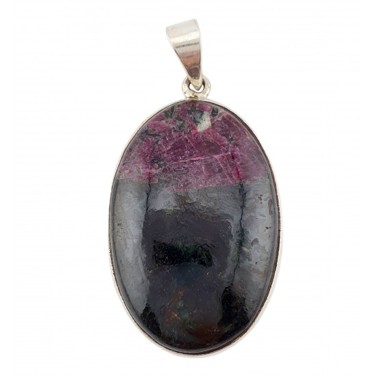 pendant ruby silver pendant ruby silver