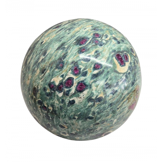fushite and ruby sphere