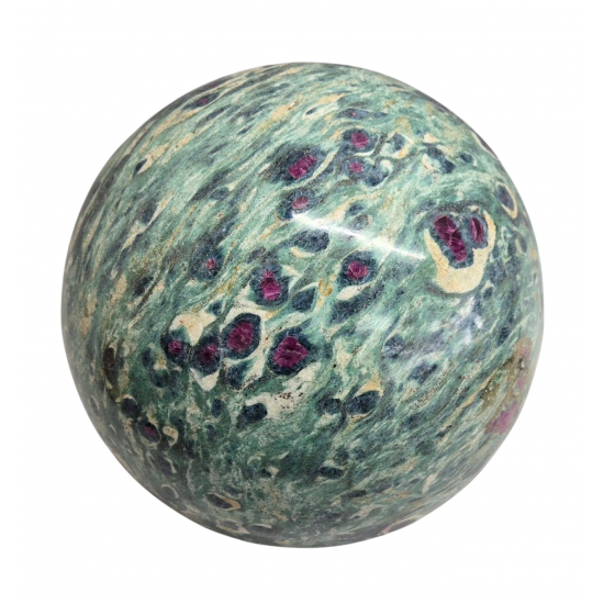 fushite and ruby sphere