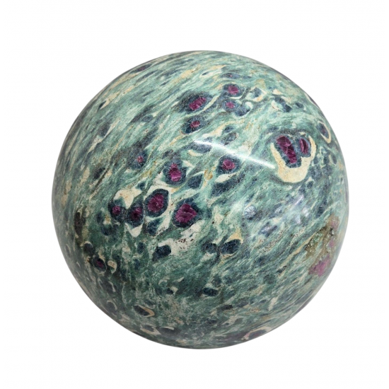 fushite and ruby sphere