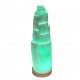 LED Display (Wood Base 10 cm x 2 cm) with USB Adapter Color Light