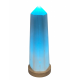 obelisk selenite with light