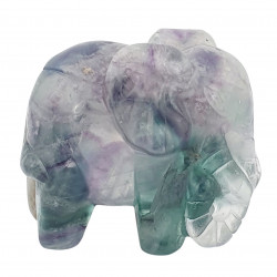 Elephant rainbow fluorite