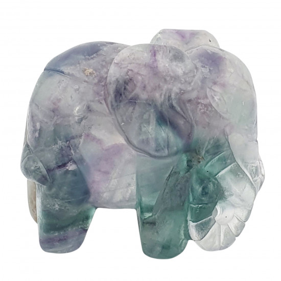 Elephant rainbow fluorite