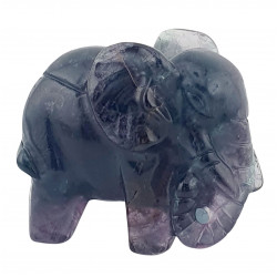 Elephant rainbow fluorite