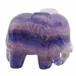 Elephant rainbow fluorite