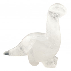 Dinosaur diplodocus quartz