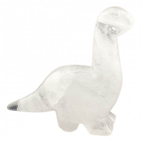 Dinosaur diplodocus quartz