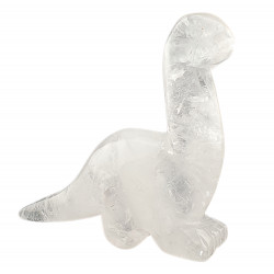 Dinosaur diplodocus quartz
